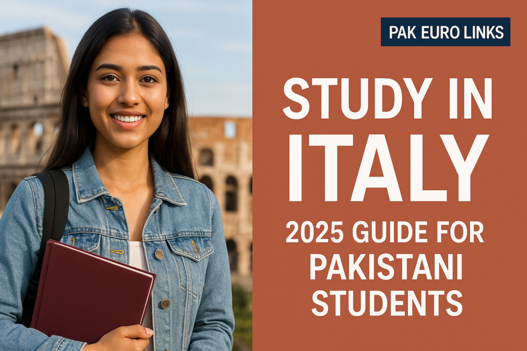 Study in Italy from Pakistan: A complete Guide for 2025